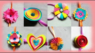 Rakhi ||  Paper  Rakhis || How  to  make  Rakhi  at  home || DIY || Rakhi  craft.