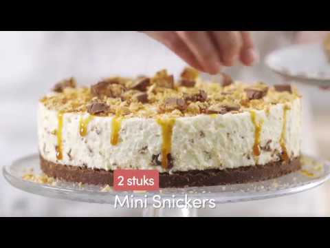 Fonkelnieuw Snickers® MonChou-taart - YouTube AM-13