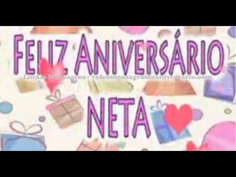 Mensagem de Vó para Neta 2 Vozes - Video Mensagem de Aniversário.