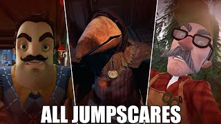 Hello Neighbor 2  ALL NEW JUMPSCARES