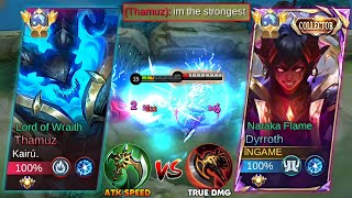 DYRROTH VS AGGRESSIVE THAMUZ🔥WHO IS THE KING OF LIFESTEAL? (EXPLAINED FULL TUTORIAL) BEST BUILD!