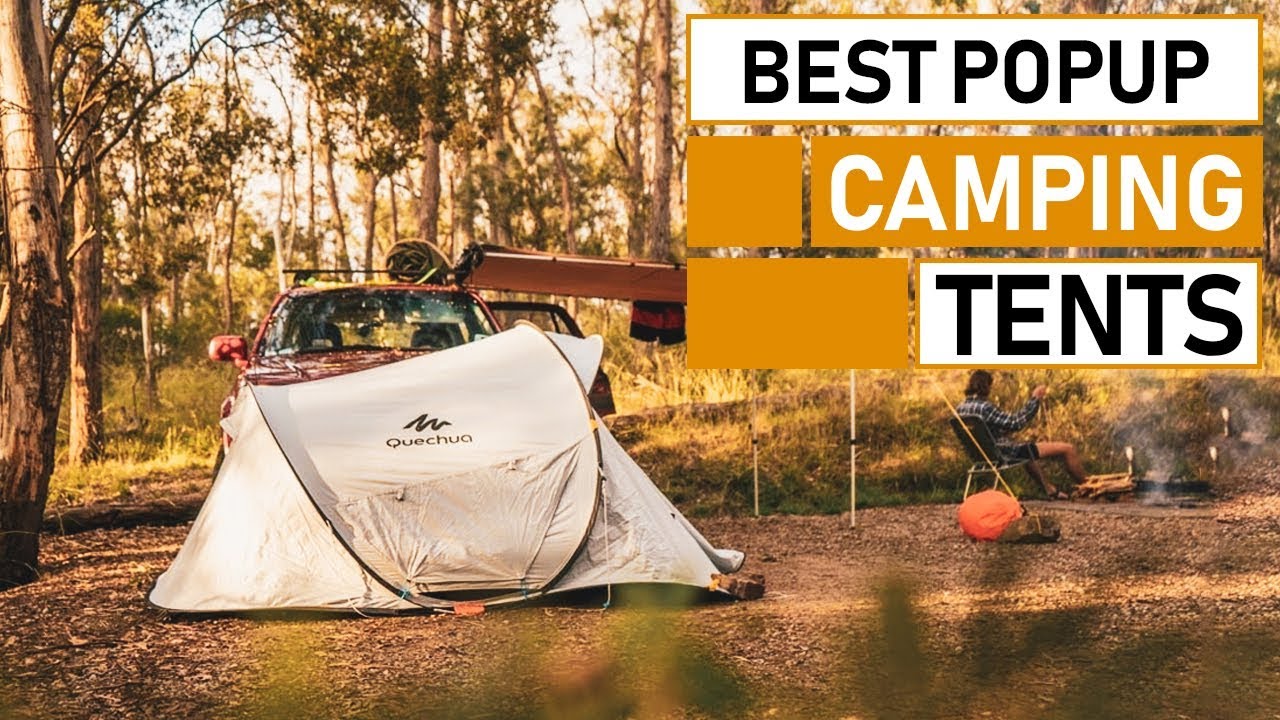 Best Pop Up Tents for Camping & Outdoors