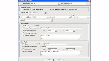 LaserCat® 3 eCatalog: Modify Catalog Data Display with PartExpert® Editor