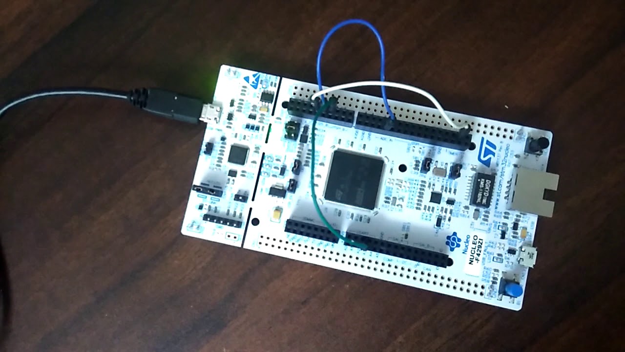 Stm32 nucleo SPI communication - YouTube