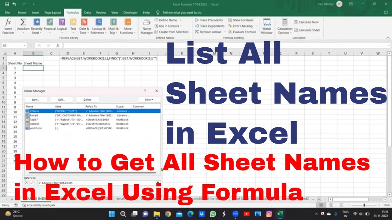 how-to-get-all-sheet-names-in-excel-using-formula-list-all-sheet-names