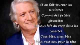 Video thumbnail of "Patrick Sébastien - Tourner les serviettes Paroles"