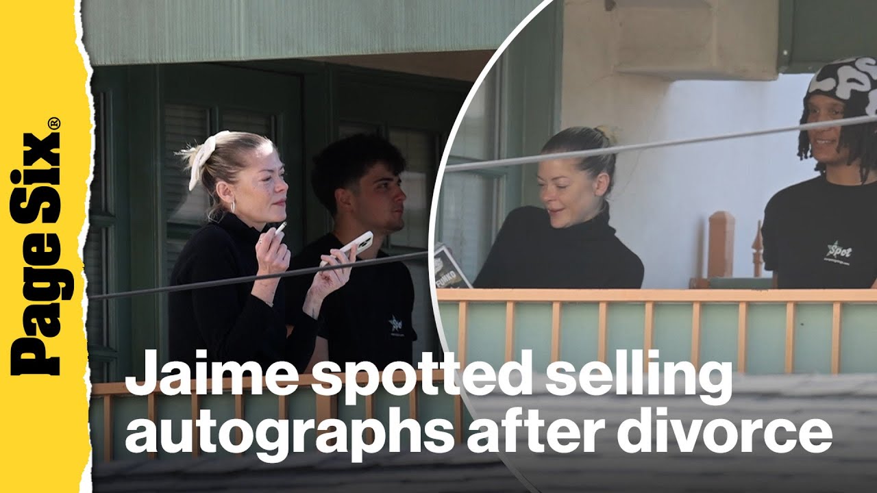 Emotional Jaime King sells autographs from LA apartment after being 'blindsided' by divorce