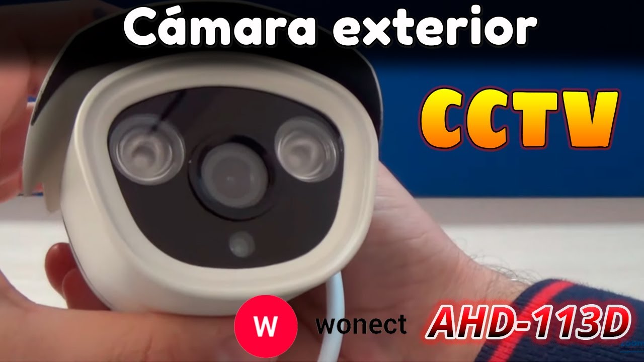 Camara CCTV AHD113D exterior seguridad 2Mpx 1080p AHD Sensor Sony