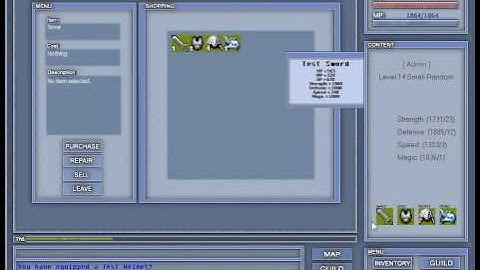 Asphodel Game Maker - The Shop