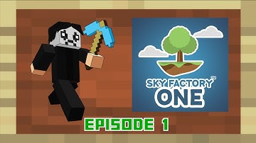 Minecraft Skyfactory One Gameplay - Episode 1