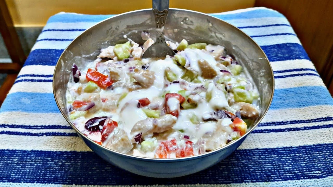 Chicken Raita Recipe | For Muscle Building & Weight Loss | The ...