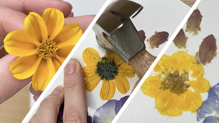Hammered flowers art. ASMR