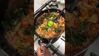 Callaloo and Chicken