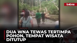 Dua Turis Asing Tewas Tertimpa Pohon, Pihak Monkey Forest Tutup Sementara