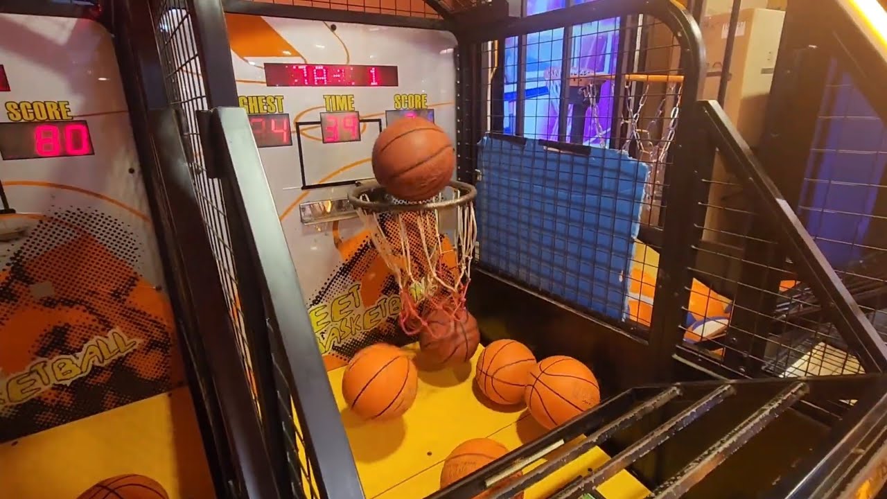 Smahing Street BaskT🏀all Arcade Games at RubbishGym MHLY 即㷫去體驗垃圾食💩樂園廢機快感: 超級爛底褲射波波廢機 (西九六樓)