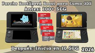 New Patch for Luma 13.4 - Ultra-Fast Startup | Nintendo 2DS/3DS