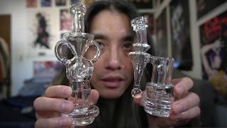 TRYING NEW GLASS FROM BOMB ERIG