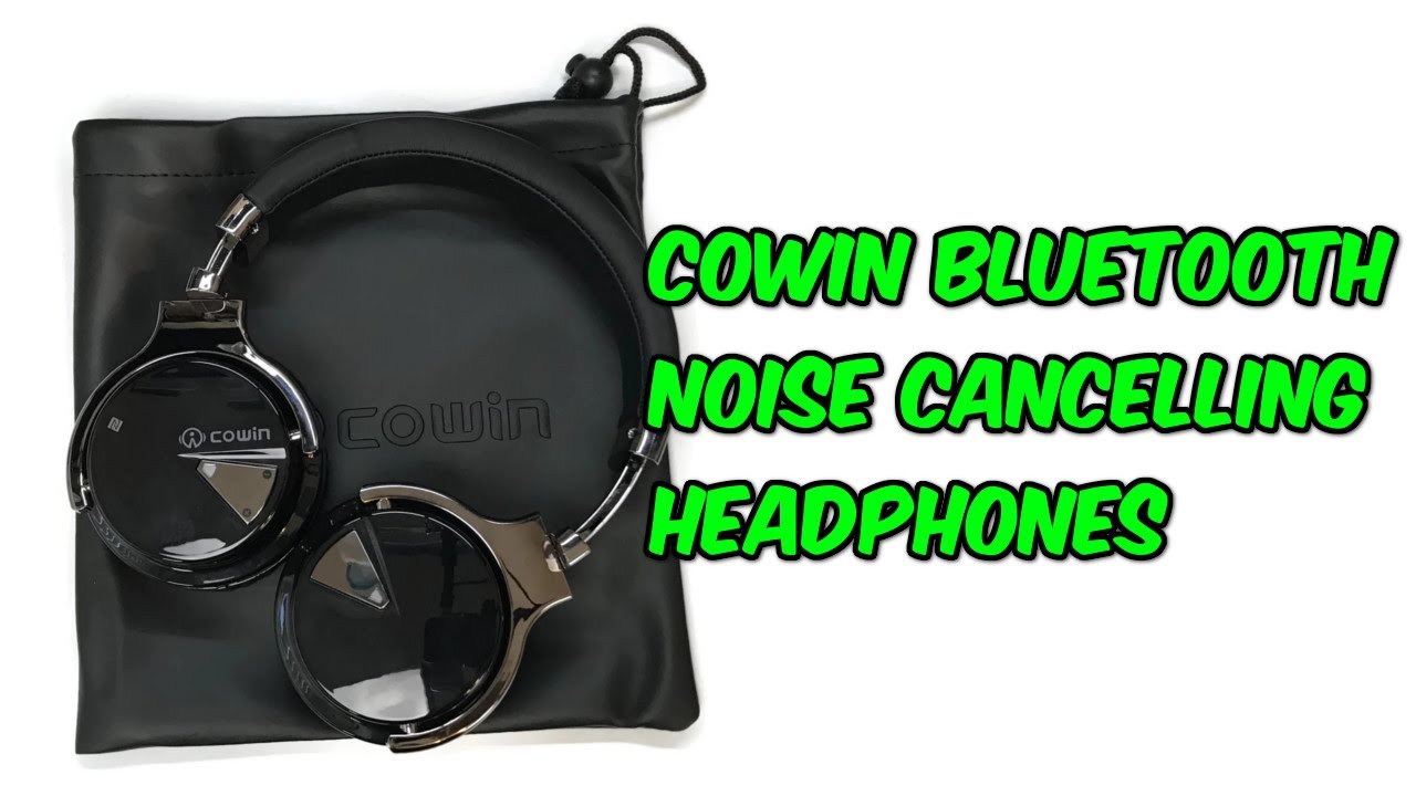 Cowin E7 Bluetooth Noise Cancelling Headphones - YouTube
