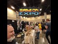 First person video with Meta Quest 3 at the Game On Expo 2024.