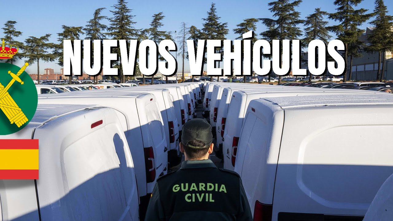 La Guardia Civil recibe 58 nuevos vehículos de la marca CITROËN 