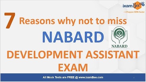 7 Reasons why not to miss NABARD Development Assistant 2022 Exam