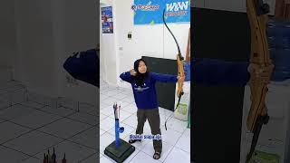 Emangnya harus orang dewasa aja yg main panahan??  #archery #panahanindonesia #tips
