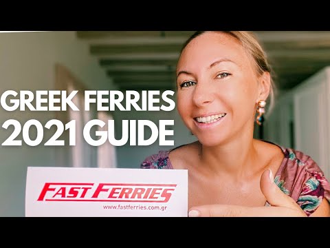 GREEK FERRIES- Everything You Need to Know! I Greece Travel Tips