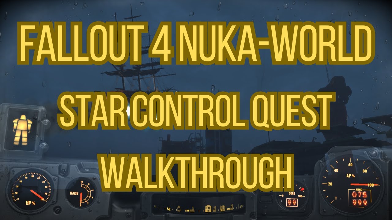 Fallout 4 Nuka World Star Kerne Fallout 4 Nuka-World Star Control Quest Walkthrough - YouTube