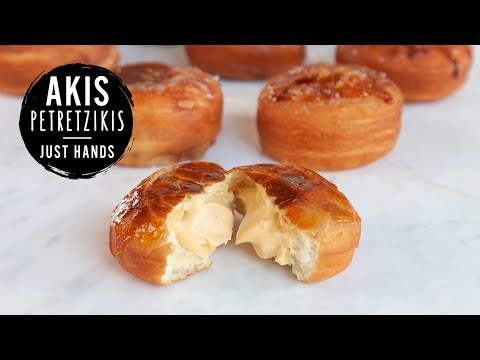 Crème Brûlée Donuts | Akis Petretzikis