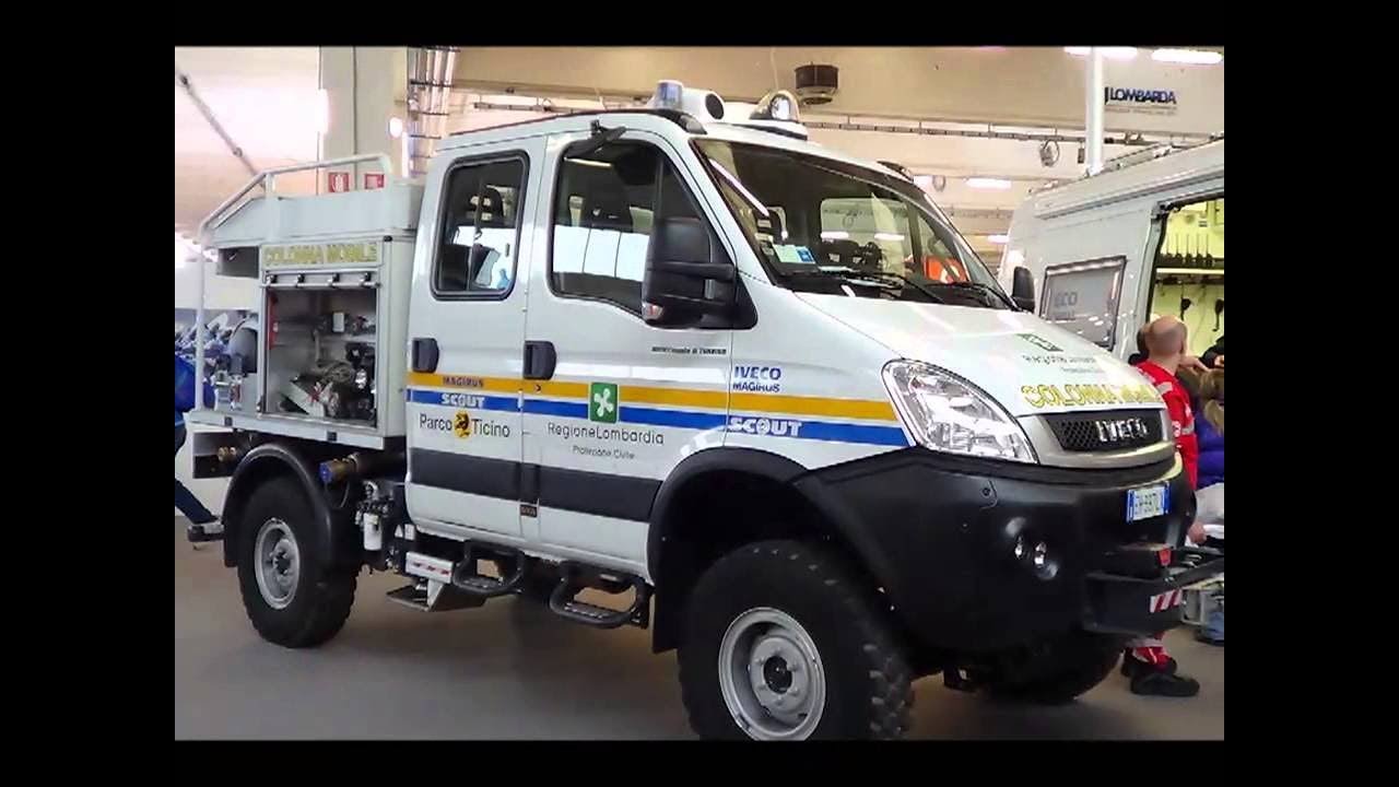 Protezione Civile Parco Ticino - alcuni dei nostri automezzi - italian civil protection EMS vehicle