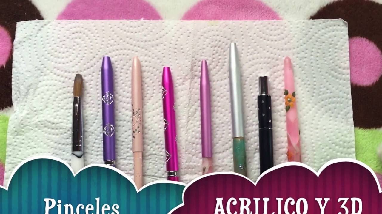 LOS PEORES Y MEJORES PINCELES 🖌 PARA TUS UÑAS no lo vas a creer lo que  descubrí 🤦🏻‍♀️ 