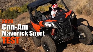 2020 Can Am Maverick Sport DPS 1000R Test Review