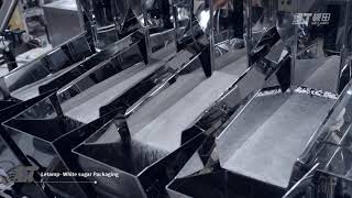 Letamp Full Automatic Weighing 4 Heads Linear Scale Small  Packaging Machine for Sugar/Salt