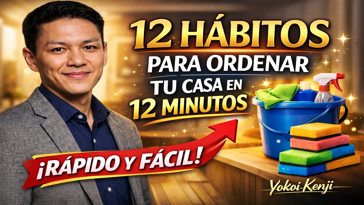 12 Hábitos Japoneses para Transformar tu Casa en 12 Minutos-Yokoi Kenji