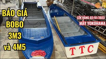 BÁO GIÁ BOBO 3m3 và 4m5 | MÁY YOKOHAMA | TRUNG TÍNH COMPOSITE uy tín bảo hành 20 năm