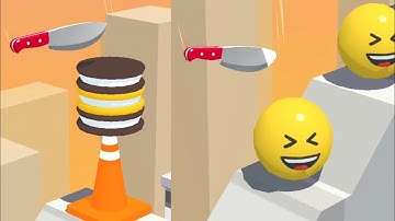 Slice It All Gameplay! Satisfying and Relaxing ASMR Slicing Video