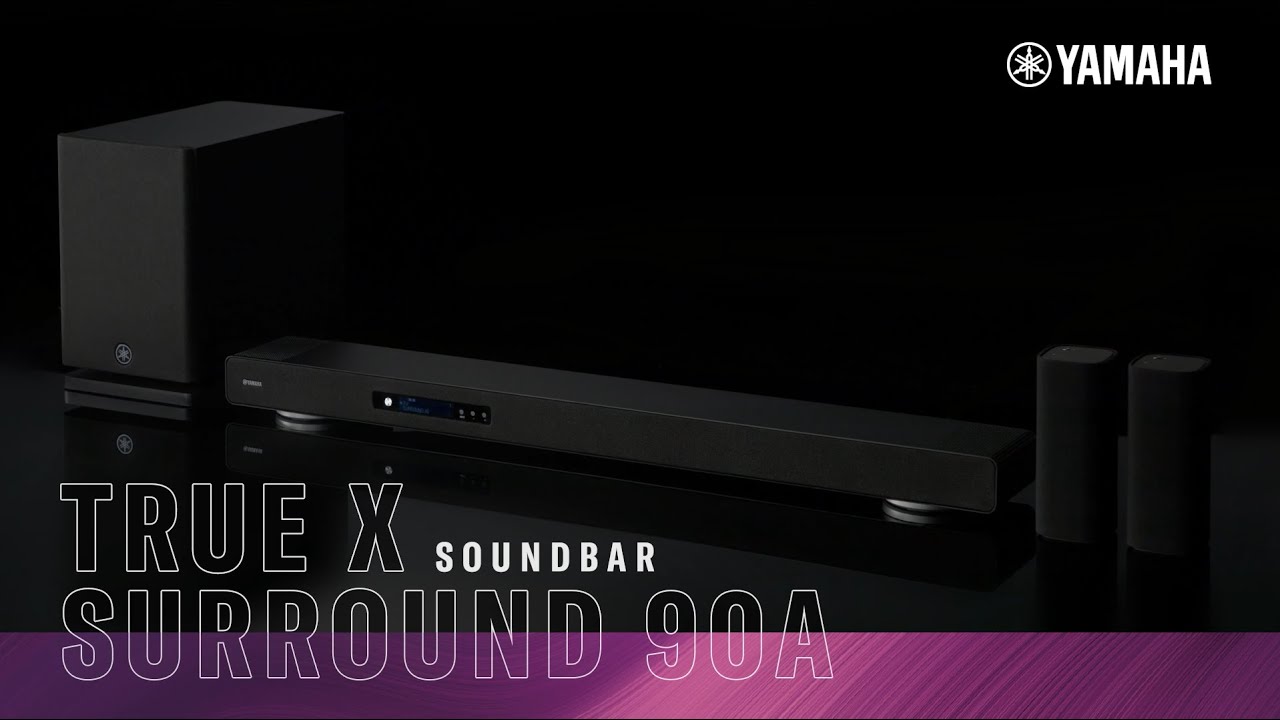 True X Surround 90A Sound Bar - Yamaha USA