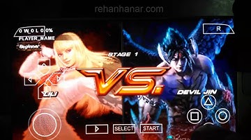 Tekken 6 game in Samsung Galaxy S7 Edge PSP Emulator Android BEST SETTINGS HD