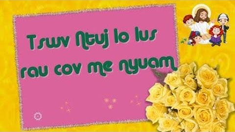 Lời Chúa cho Thiếu nhi - Tiếng H