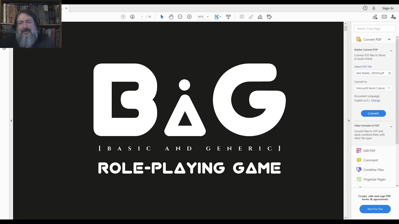 Review: The Basic and Generic (BaG) RPG on RPG Crawler