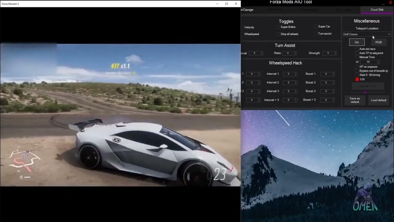 Forza Horizon 5 Cheat Tool BEST ModMenu YouTube