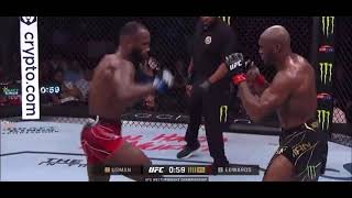 Leon Edwards KOs Kamaru Usman in the final minute