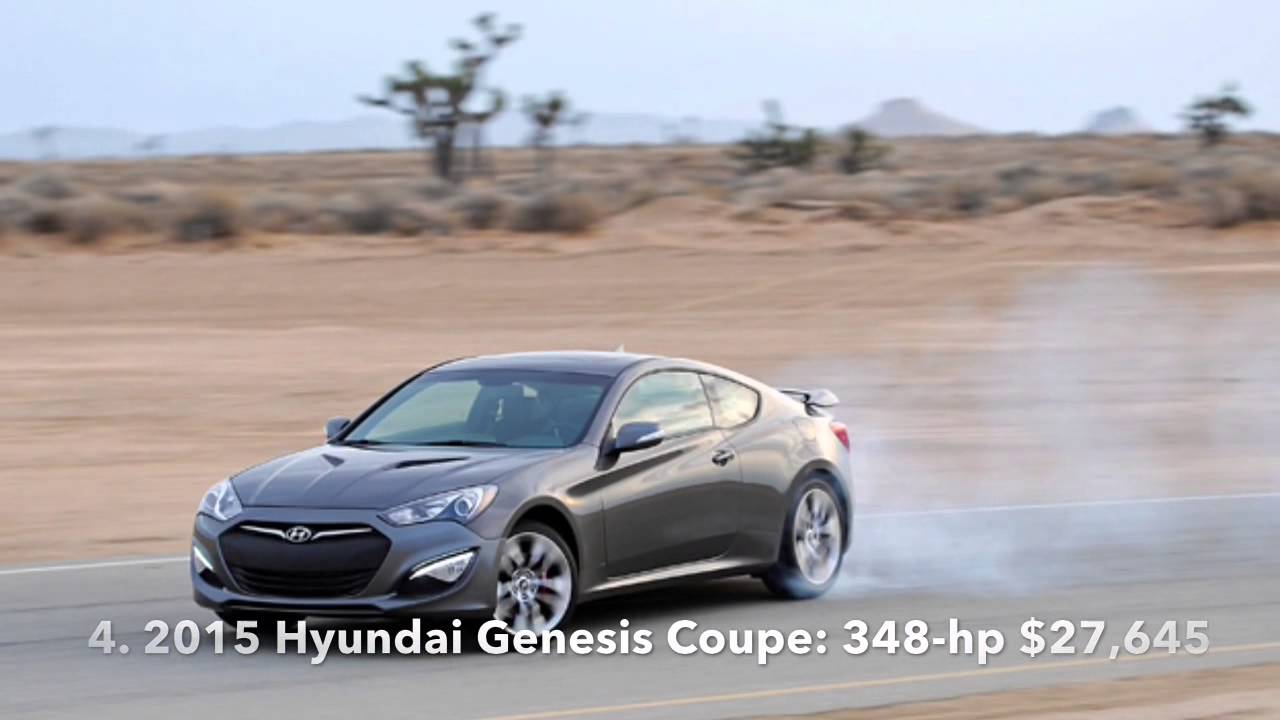 Top Ten Cheapest Cars With 300+ hp YouTube