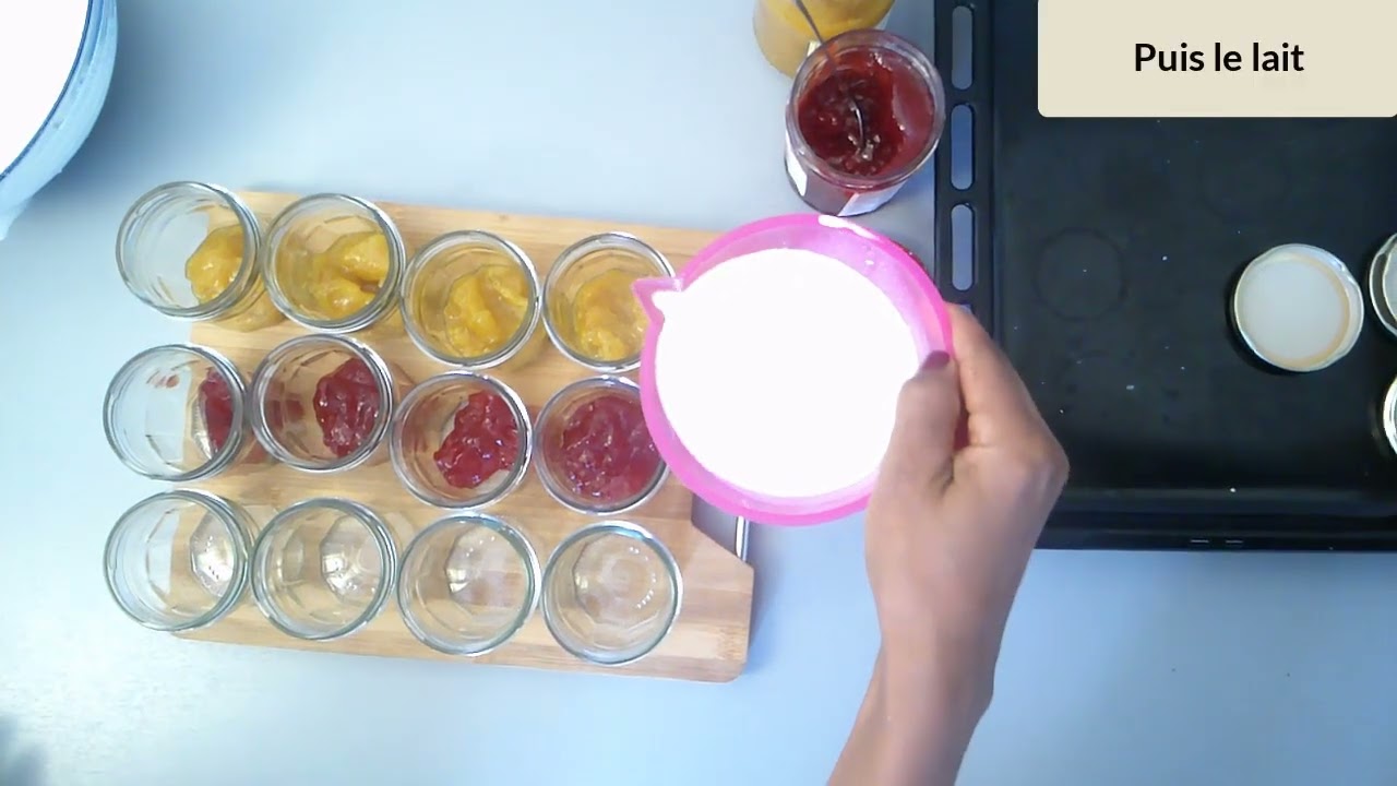 Recette de yaourt simple /Yaourt nature / Yaourt au fruit / yaourt confiture