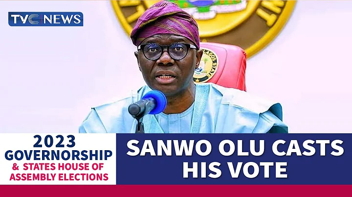 TRENDING VIDEO: Gov Sanwo-Olu Casts Vote At Lagos Island Polling Unit