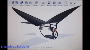 Flying bird || Idea mechanisms #1000023