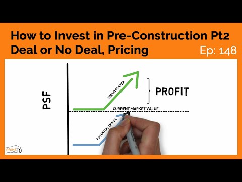 Hoe te beleggen in Pre-constructie Pt 2 - Deal or No Deal