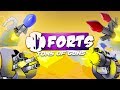 MEGA ROCKETS and FIRE BEAMS Destroy the ENEMY BASE! - Forts Multiplayer Gameplay