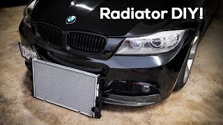 My Radiator Cracked! | BMW E90 DIY Replacement