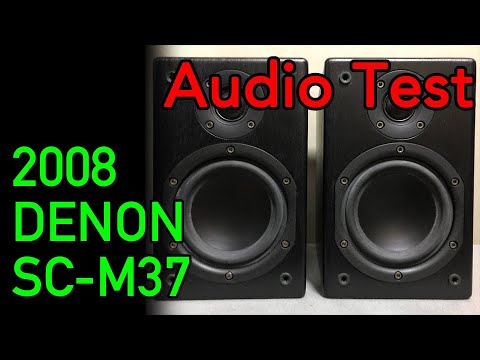 08 Denon Sc M37 なかなかの良コスパぷりの小型sp 空気録音 Audio Sound Check Youtube